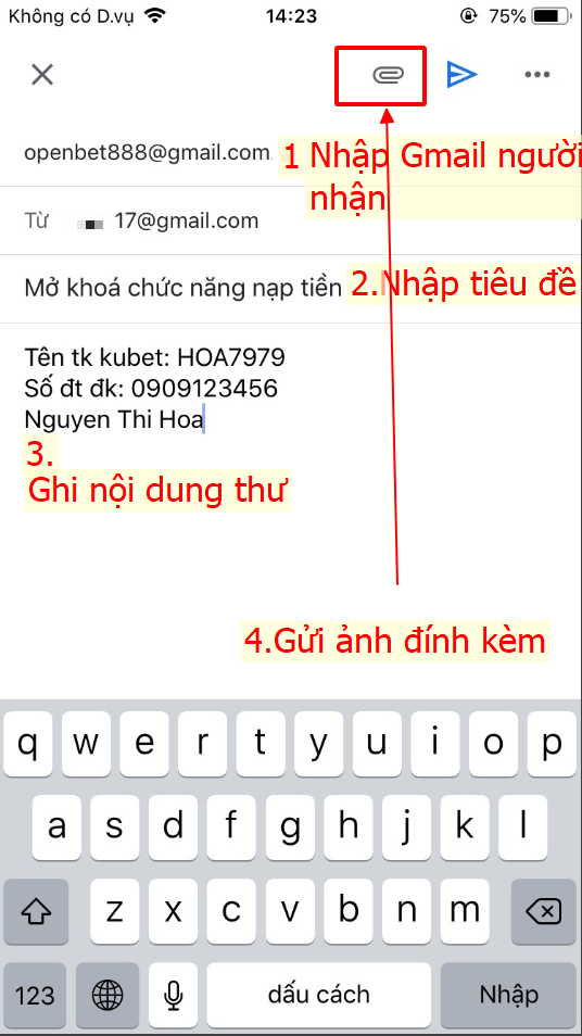 Hướng dẫn mở khóa nạp tiền Kubet