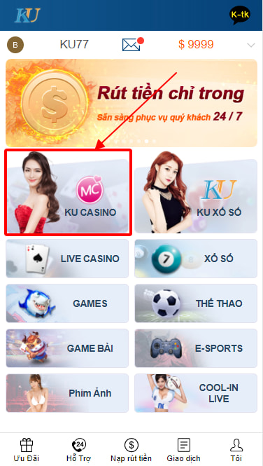 bài Baccarat Kubet