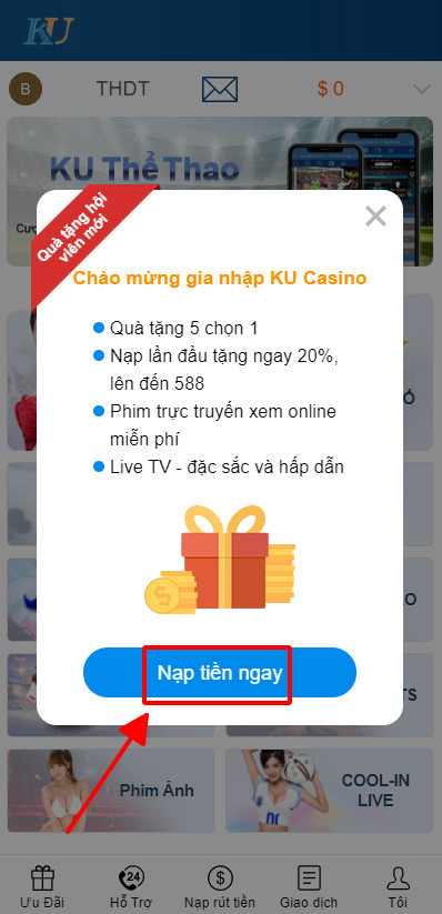 Cách đăng kí tài khoản Kubet